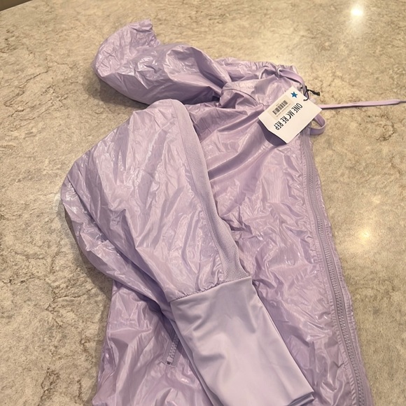 Lilac Shine Bomber Jacket - Picture 4 of 5